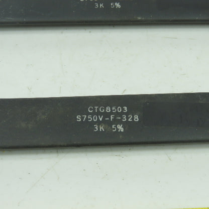CTG8503 S750V-F-328 Resistor 3K 5% Lot Of 2