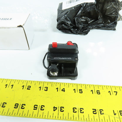 ECT636-1 Waterproof 60A Circuit Breaker Inline Fuse Holder 12-48VDC RV Auto
