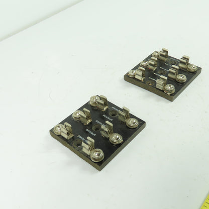 Littlefuse 356 3 Pole Fuse Holder Block lot Of 2