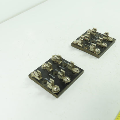 Littlefuse 356 3 Pole Fuse Holder Block lot Of 2
