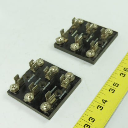 Littlefuse 356 3 Pole Fuse Holder Block lot Of 2