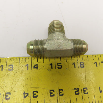 Parker 1/2" (-8) JIC Male Tee 3/4"-16 Thread Lot Of 2