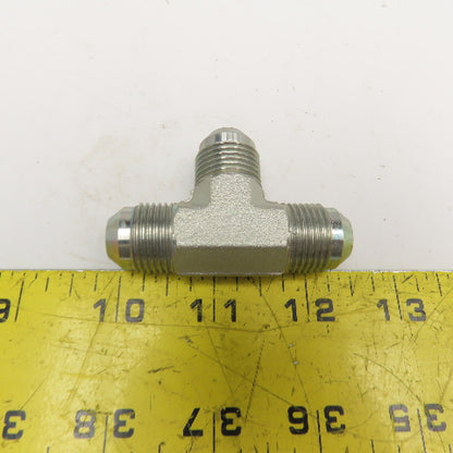 Parker 1/2" (-8) JIC Male Tee 3/4"-16 Thread Lot Of 5