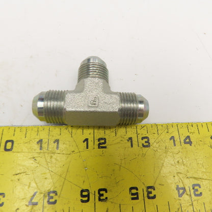 Parker 1/2" (-8) JIC Male Tee 3/4"-16 Thread Lot Of 5