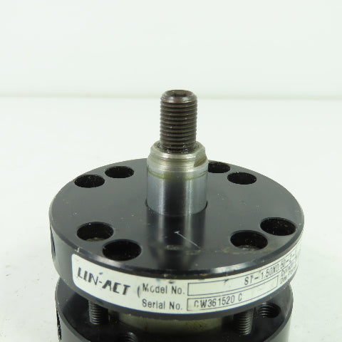 Lin-Act ST-1.50X0.50-2-V Pneumatic Cylinder 1.50" Bore 0.50" Stroke 250PSI