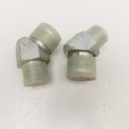3/4" NPT Male x 1" (-16) JIC Male Elbow 45° Lot Of 2
