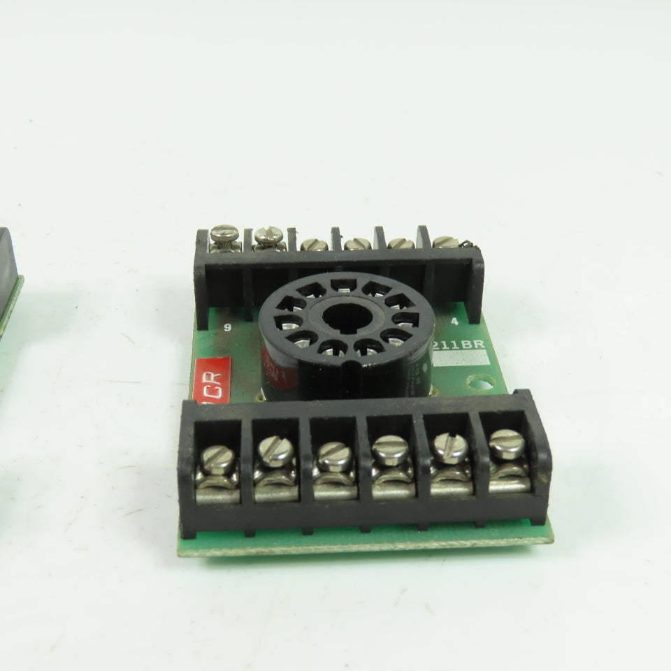 RDI 211BR Relay Socket 620-0082 Lot Of 2