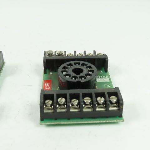 RDI 211BR Relay Socket 620-0082 Lot Of 2