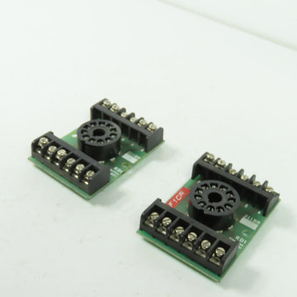RDI 211BR Relay Socket 620-0082 Lot Of 2