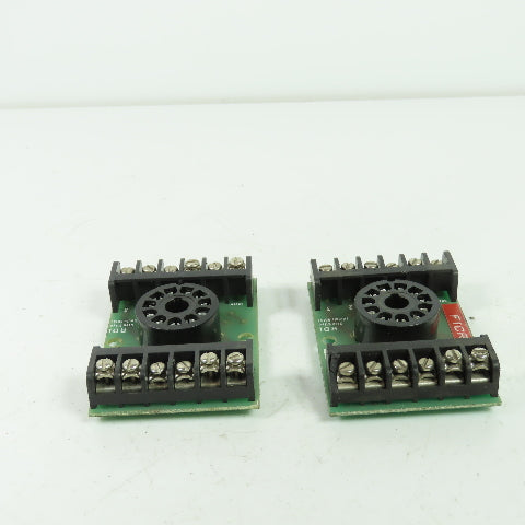 RDI 211BR Relay Socket 620-0082 Lot Of 2
