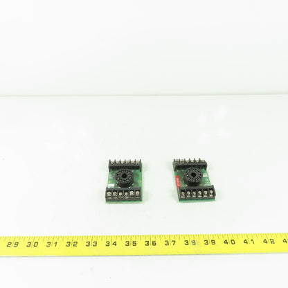 RDI 211BR Relay Socket 620-0082 Lot Of 2