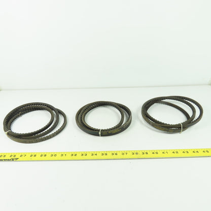 Continental Contitech F0-Z XPZ 1480 V-Belt Lw L=L EL 0.366" Wide Lot Of 3