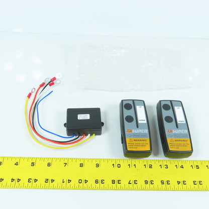 Zesuper KLS-203/2 Winch ATV UTV SUV Truck 12/24V Wireless Remote Control System
