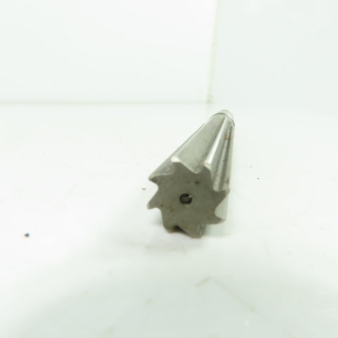 UB USS 8 Flute 3/4" Straight Hand Reamer 4-1/4" LOC 8-3/8" OAL
