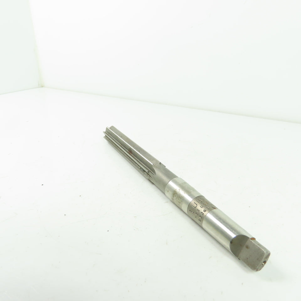 UB USS 8 Flute 3/4" Straight Hand Reamer 4-1/4" LOC 8-3/8" OAL