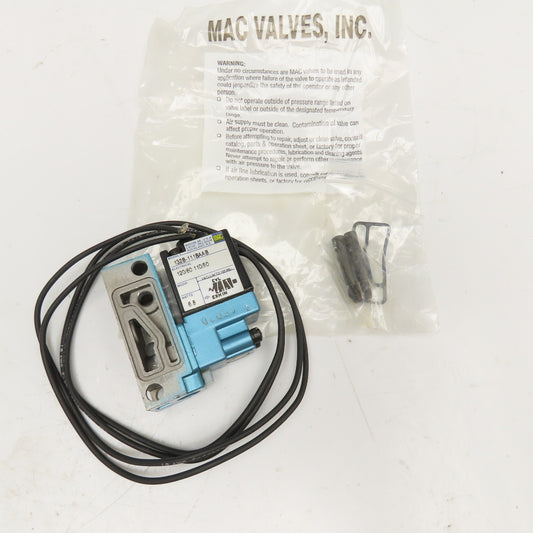 MAC 132B-111BAAB 2 Way Solenoid Valve 110/120V Coil Vac-150PSI