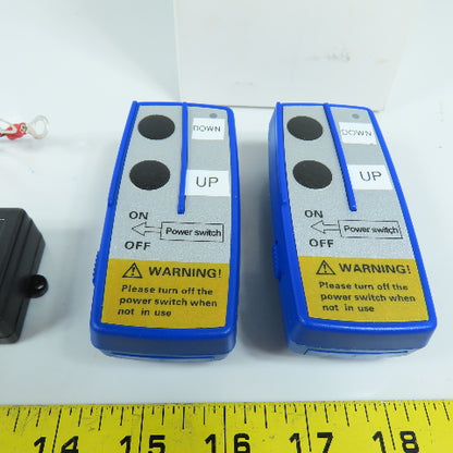 Zesuper KLS-203/2 Winch ATV UTV SUV Truck 12/24V Wireless Remote Control System
