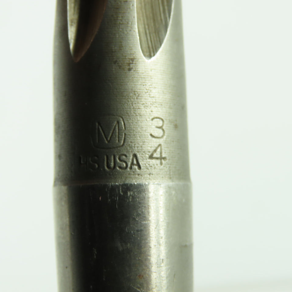 HS 6 Flute 3/4" Straight Hand Reamer 4-1/4" LOC 8-3/8" OAL