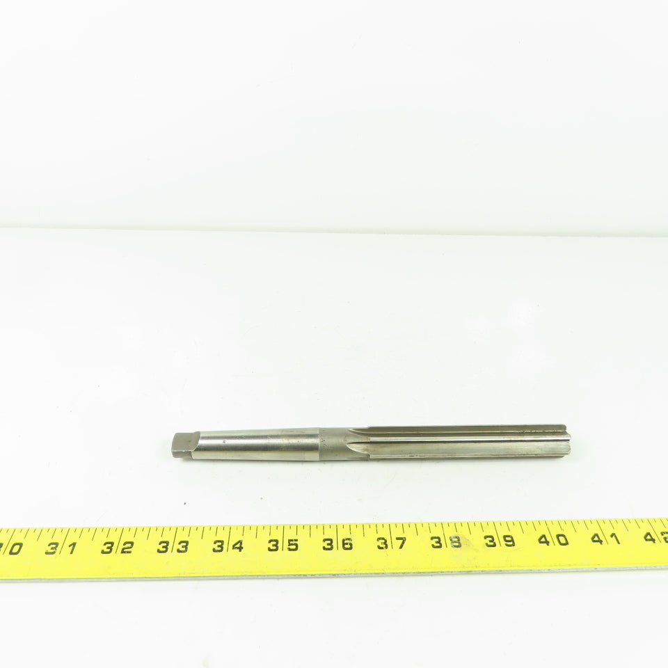 HS 6 Flute 3/4" Straight Hand Reamer 4-1/4" LOC 8-3/8" OAL