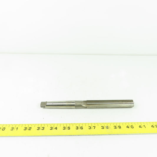 HS 6 Flute 3/4" Straight Hand Reamer 4-1/4" LOC 8-3/8" OAL