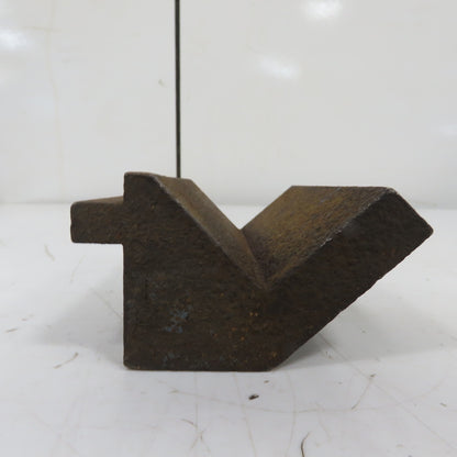6-3/8" V-Forming Press Brake Gooseneck Die Punch 1/2" Tang 4-3/8" Tall