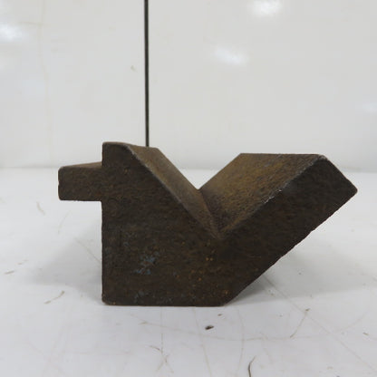 6-3/8" V-Forming Press Brake Gooseneck Die Punch 1/2" Tang 4-3/8" Tall