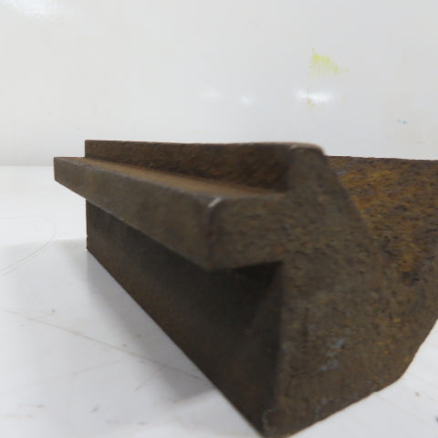 6-3/8" V-Forming Press Brake Gooseneck Die Punch 1/2" Tang 4-3/8" Tall