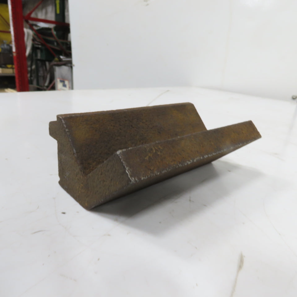 6-3/8" V-Forming Press Brake Gooseneck Die Punch 1/2" Tang 4-3/8" Tall