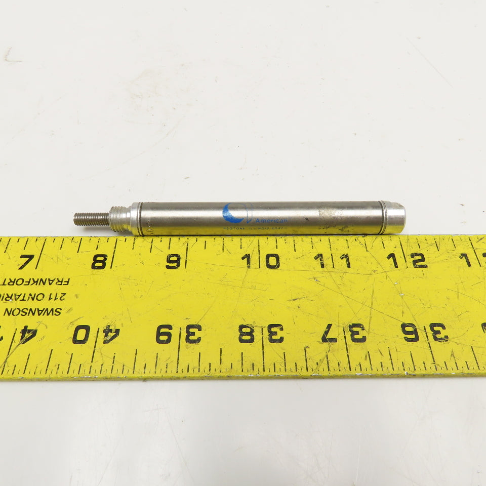American 3/8" Bore x 1-1/2" Stroke Single Acting Spring Return Air Cylinder