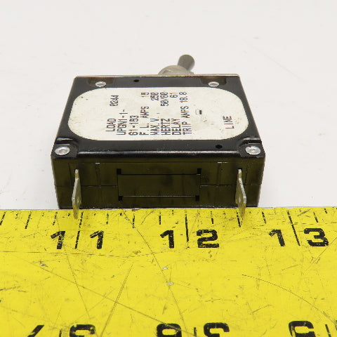 Airpax UPGN1-1-61-153 15A Hydraulic Magnetic Circuit Breaker