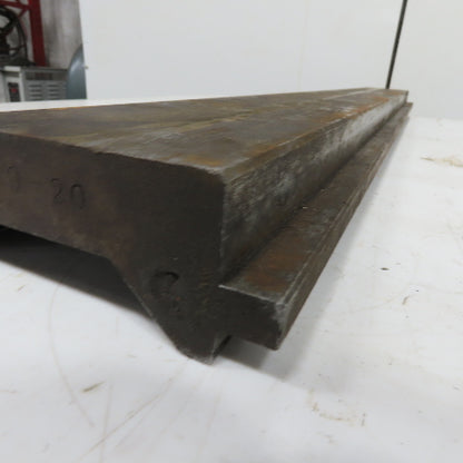 40" V-Forming Press Brake Gooseneck Die Punch 1/2" Tang 5-3/4" Tall