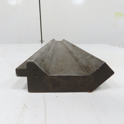 40" V-Forming Press Brake Gooseneck Die Punch 1/2" Tang 5-3/4" Tall