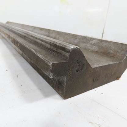 40" V-Forming Press Brake Gooseneck Die Punch 1/2" Tang 5-3/4" Tall
