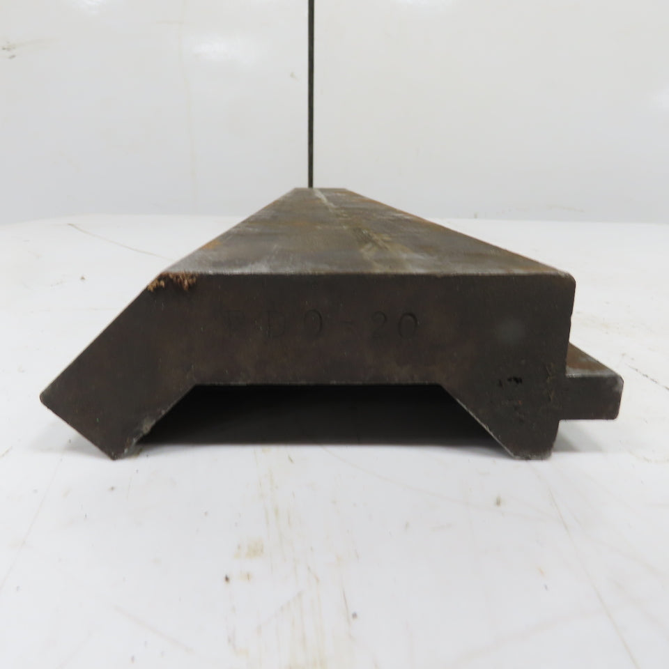 40" V-Forming Press Brake Gooseneck Die Punch 1/2" Tang 5-3/4" Tall