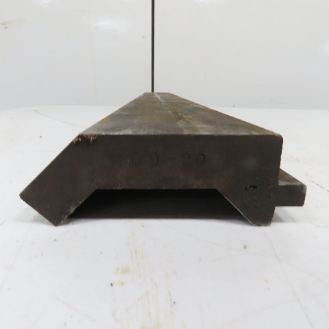 40" V-Forming Press Brake Gooseneck Die Punch 1/2" Tang 5-3/4" Tall