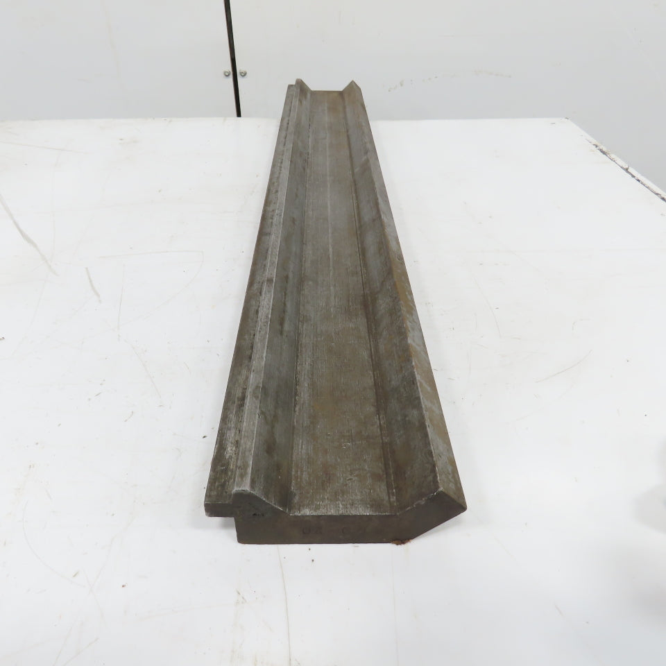 40" V-Forming Press Brake Gooseneck Die Punch 1/2" Tang 5-3/4" Tall