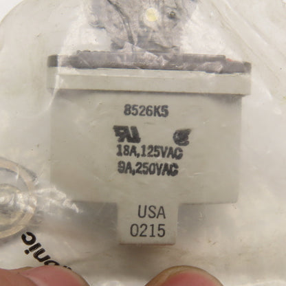Cutler Hammer 8526K5 125/250VAC Momentary Contact Toggle Switch Lot Of 3
