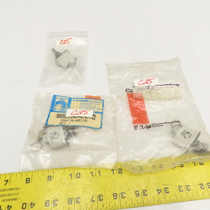 Cutler Hammer 8526K5 125/250VAC Momentary Contact Toggle Switch Lot Of 3