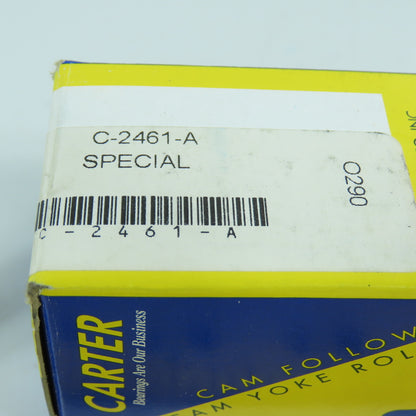 Carter C-2461-A Cam Follower Bearing 1" OD x 7/16-20 Stud