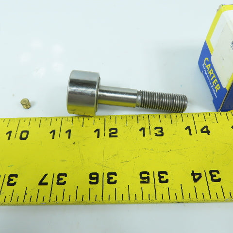 Carter C-2461-A Cam Follower Bearing 1" OD x 7/16-20 Stud