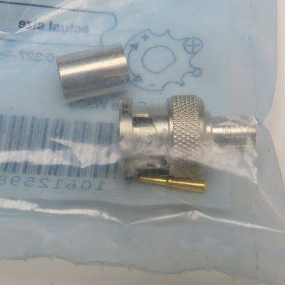 Allen Bradley 1786-BNC ControlNet Media Coaxial BNC Connector RG-6QS Lot Of 2