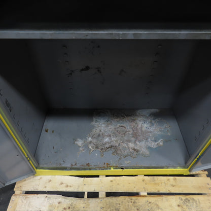 30 Gallon 2-Shelf 2-Door Flammable Storage Safety Cabinet 36" x 18" x 42"H