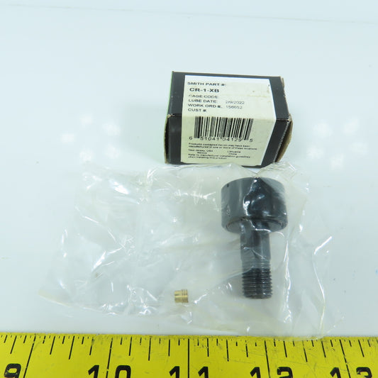 Smith CR-1-XB Flat Cam Follower Roller 1" OD x 5/8" Wide x 7/16"-20 Stud