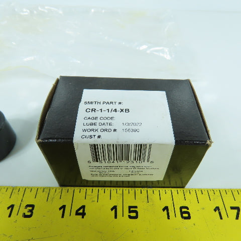Smith CR-1-1/4-XB Flat Cam Follower Roller 1-1/4" OD x 3/4" Wide x 1/2"-20 Stud