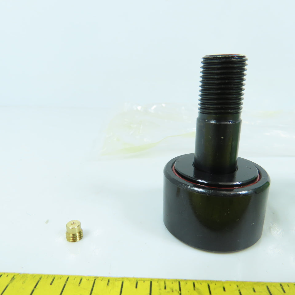 Smith CR-1-1/4-XB Flat Cam Follower Roller 1-1/4" OD x 3/4" Wide x 1/2"-20 Stud