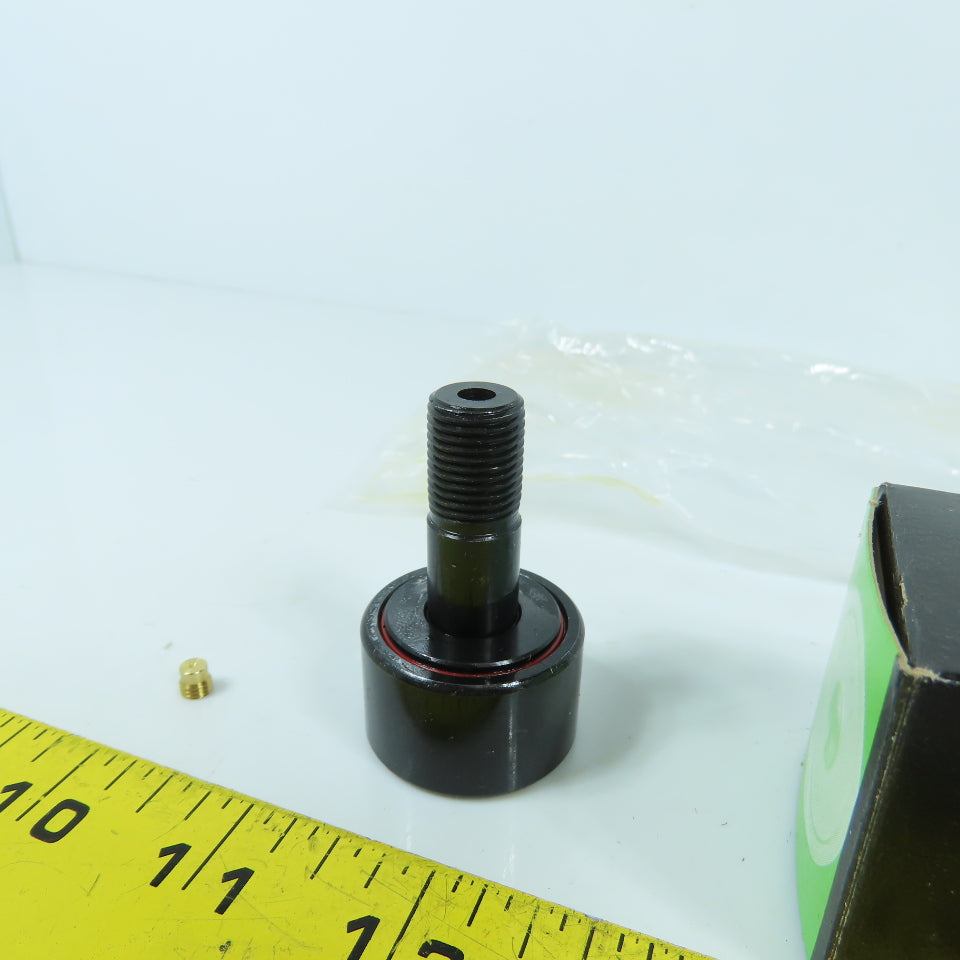 Smith CR-1-1/4-XB Flat Cam Follower Roller 1-1/4" OD x 3/4" Wide x 1/2"-20 Stud