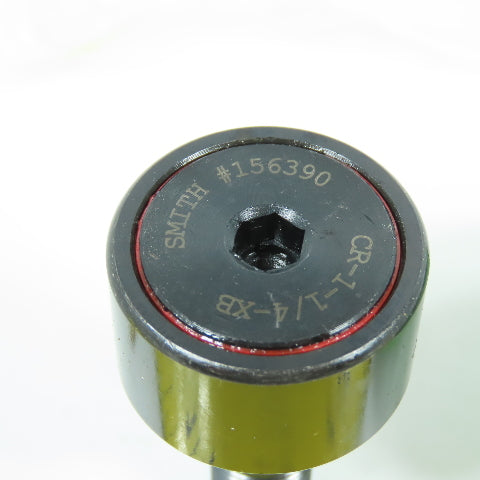 Smith CR-1-1/4-XB Flat Cam Follower Roller 1-1/4" OD x 3/4" Wide x 1/2"-20 Stud