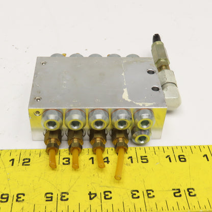Lube 10 Outlet Grease Divider Valve Manifold