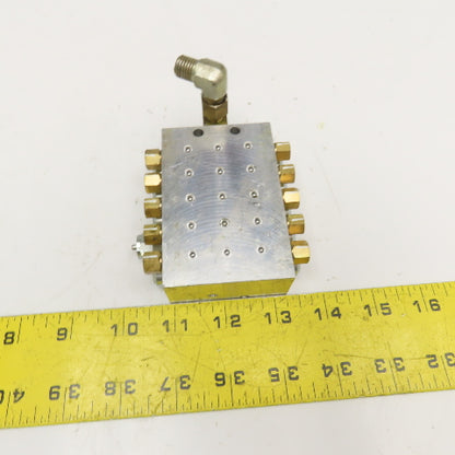 Lube 10 Outlet Grease Divider Valve Manifold