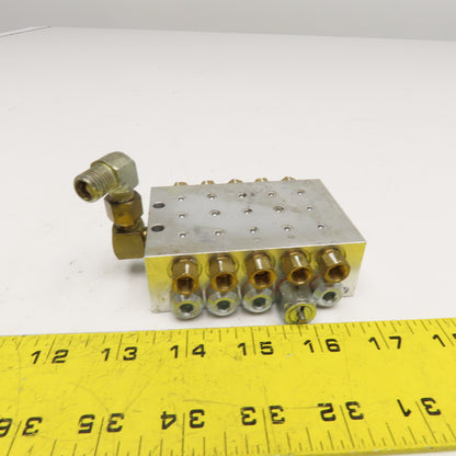 Lube 10 Outlet Grease Divider Valve Manifold